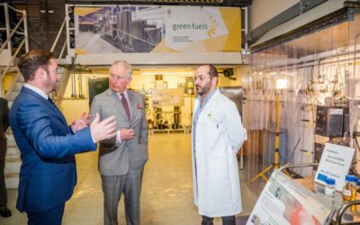 HRH The Prince of Wales visits Green Fuels and GFR