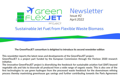GreenFlexJET  Second project newsletter